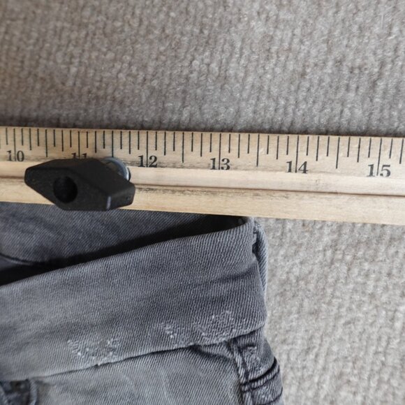 Mother Womens Jeans 28 Gray Looker Ankle Fray Made in USA - Picture 3 of 13